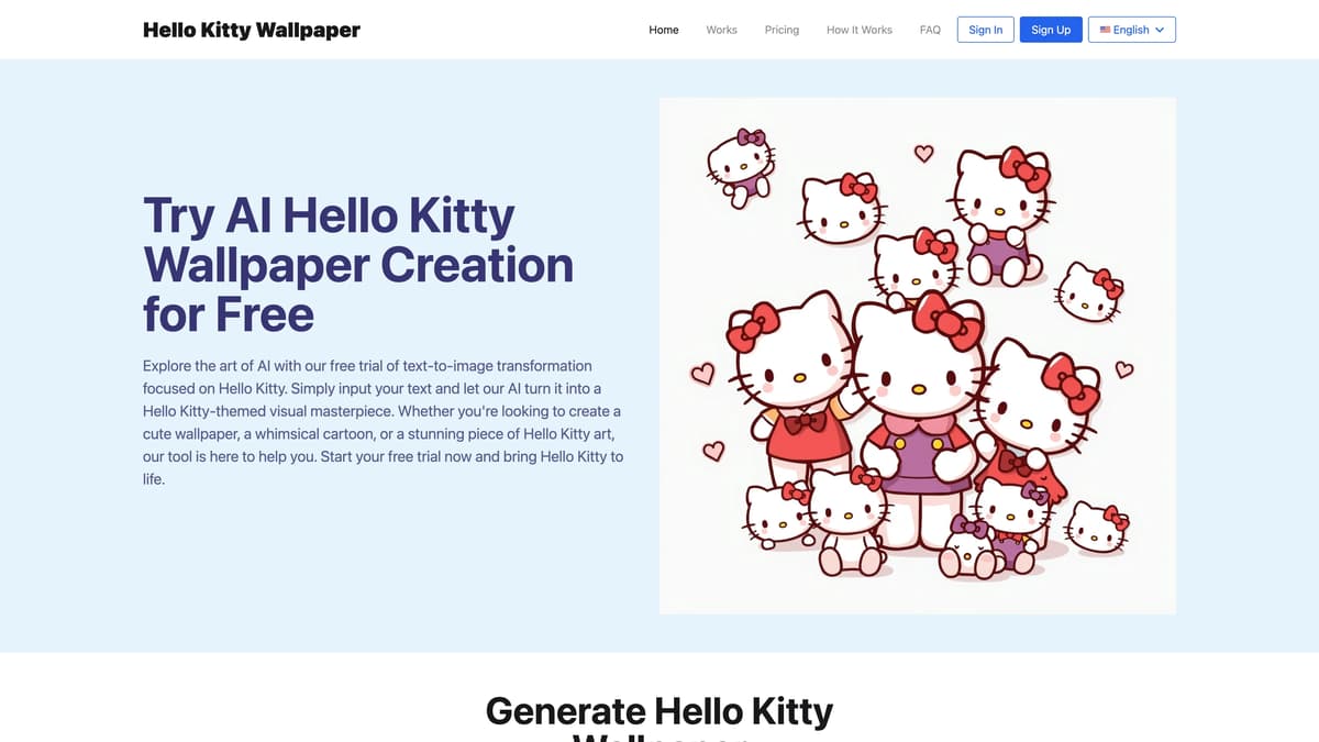 Ảnh chụp trang chủ Hello Kitty Wallpapers