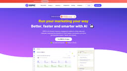 ZEPIC homepage screenshot