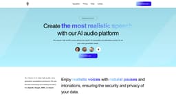 VoiceGen 首頁截圖
