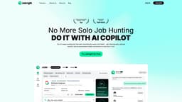 Jobright AI のトップページのスクリーンショット