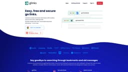 Glinks 首頁截圖