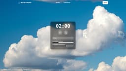 Shut Up & Breathe homepage screenshot