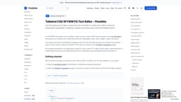 Flowbite homepage screenshot