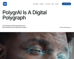 PolygrAI homepage screenshot