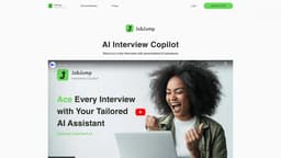 JobJump 首頁截圖