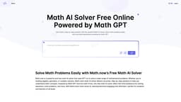 Math.now 首页截图