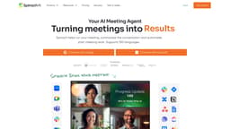Spinach AI homepage screenshot