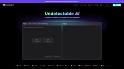 Uncheck AI のトップページのスクリーンショット