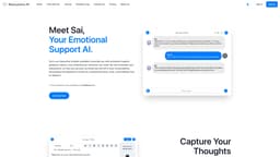 Reassurance AI homepage screenshot