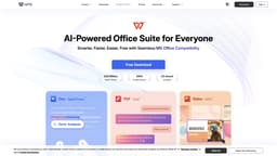 WPS Office homepage screenshot