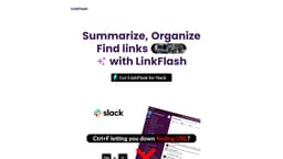 Ảnh chụp trang chủ LinkFlash
