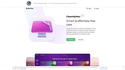 CleanMyMac 首頁截圖