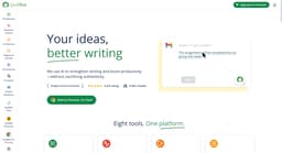 QuillBot homepage screenshot