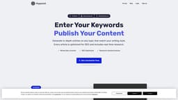 Hypertxt homepage screenshot