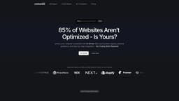Contacted homepage screenshot