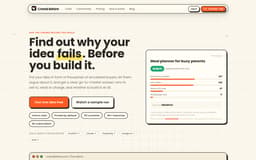 Crowd Before homepage screenshot