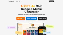 AmigoChat homepage screenshot