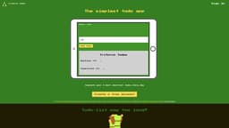 Triforce Todos homepage screenshot