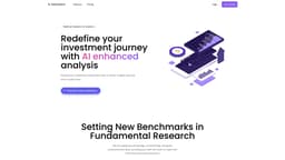 Valuemetrix 홈페이지 스크린샷
