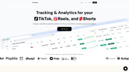 Shortimize 首頁截圖