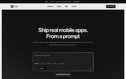 Huxly homepage screenshot