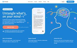 Untangle homepage screenshot