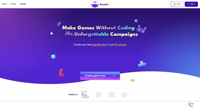 Octokit homepage screenshot